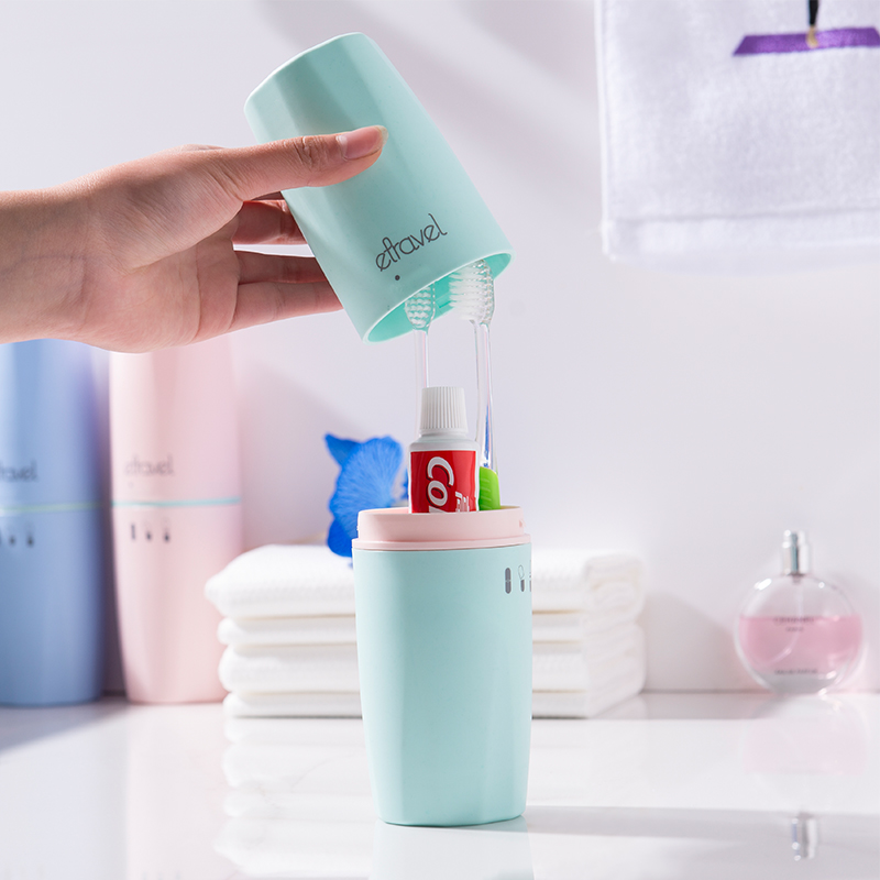 Travel Wash Cup Portable Multifunction Mouthwash Cup toothbrush box Tourism on business trip washing suit Tooth Cup Toothbrush Cup