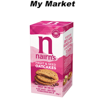 NairnsFruitSeed Oatcakes Biscuit Niles Oats Thin Biscuit Flaxseed Dried Fruit