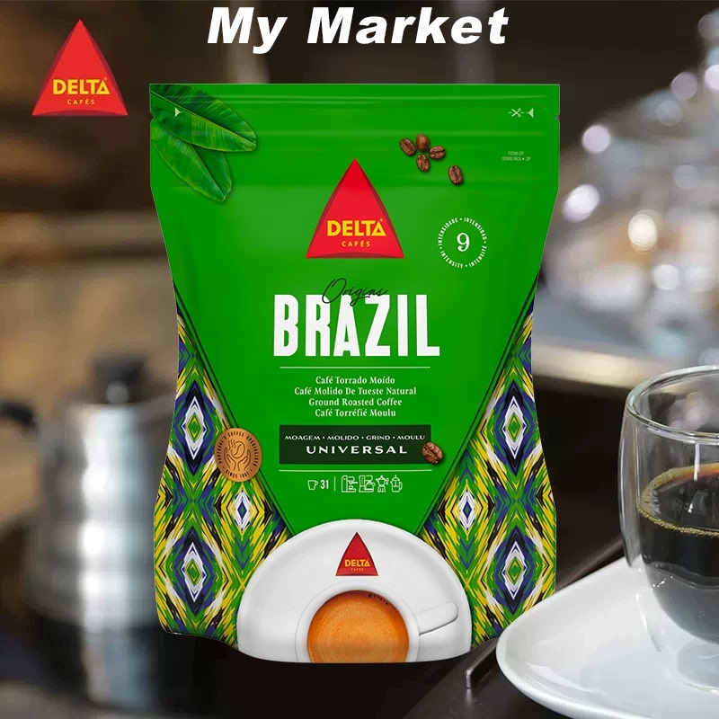 Delta, Brazil Ground Coffee 220g Portugal Daeta Brazilian Flavor Coffee Powder
