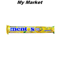 Mentos Lémon Candy 37g Mantox chewy and aerated sugar lemon taste