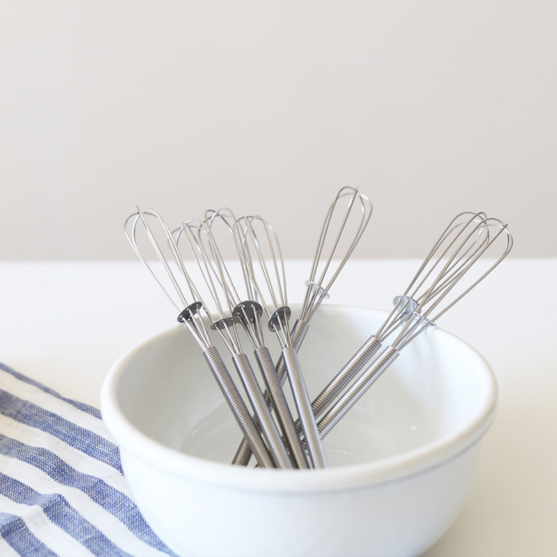 Inter Mi Japan Imported Stainless Steel Whiter manual Home Kitchen Baking Cream Stirrers Mini handheld