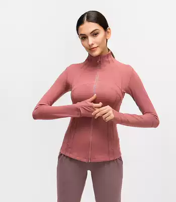 lulu yoga suit Define Jacket classic DF Jacket zip cardigan running fitness sports coat women