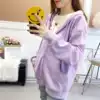 Maternity sweater spring and autumn 2021 new item in the long version of the top cardigan loose jacket season plus velvet autumn and winter women
