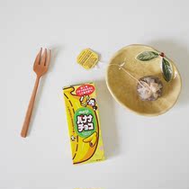 Japan imported wooden cake fork Indonesian red sandalwood fork snack fork fruit fork tableware spot