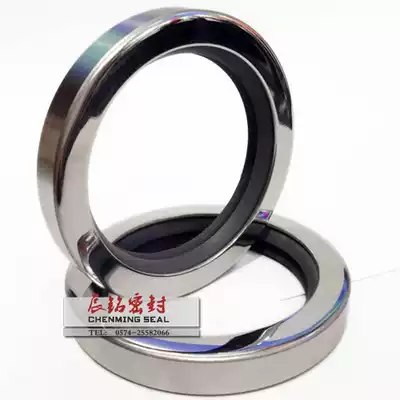 PTFE stainless steel skeleton oil seal Screw air compressor PTFE imported oil seal Teflon oil seal 55X72X8