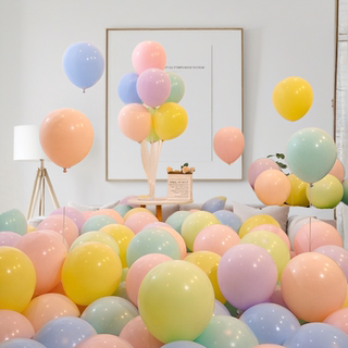 Balloons kids macaron color wedding party decoration