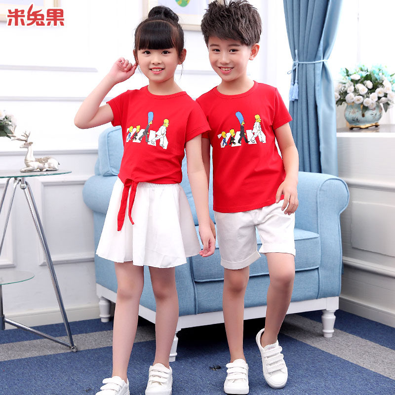 Children Suit Summer Dress Foreign Pie with older siblings Dress Dragon Phoenix Baby Kids Clothes Fashion Children Clothes summer