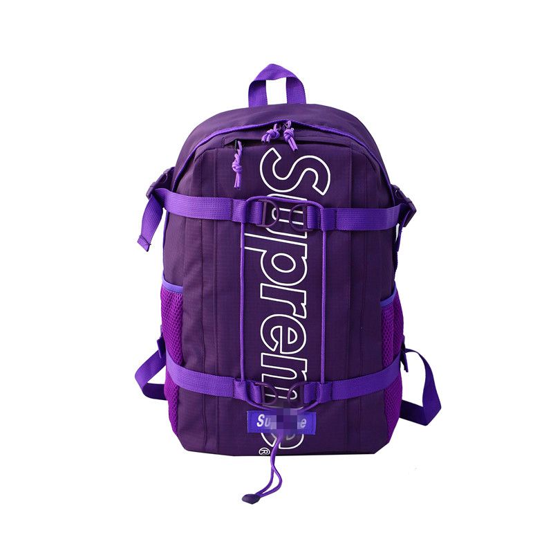 Violet18FW   Back pack   45th   knapsack   3M Reflection a bag   Backpack solar system street Chaopai a bag