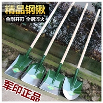 Agricultural shovel manganese steel shovel shovel digging soil shovel snow pushing snow artifact planting vegetable shovel outdoor household gardening tools