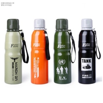 304 stainless steel thermos cup outdoor large capacity men and womens portable sports kettle car bottle student portable cup