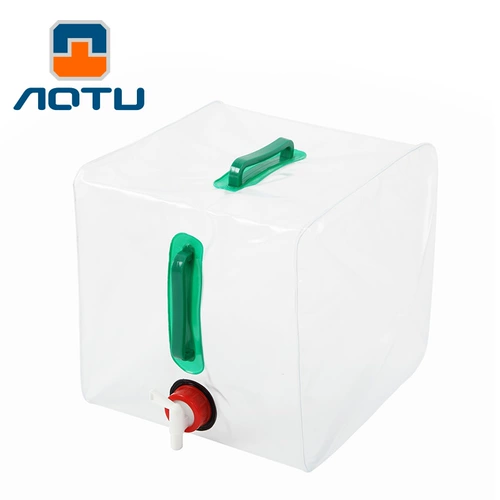 Дорожное снаряжение, складное сверхлегкое ведро, прозрачный портативный чайник