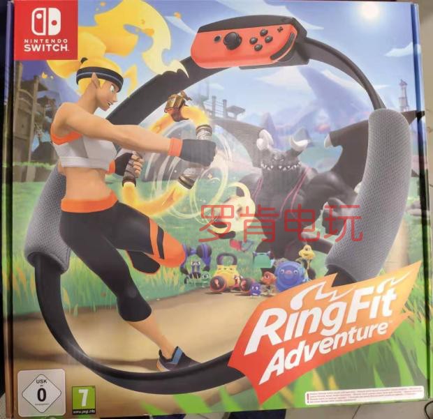 NS Fitness Rings Great Adventure Chinese Overseas Editions of Non-State Ring Fit Adventure EN