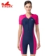 YINGFA Anh tóc mới áo tắm nữ bảo thủ Xiêm boxer giảm béo bụng chống clo chuyên nghiệp áo tắm thể thao - Bộ đồ bơi One Piece