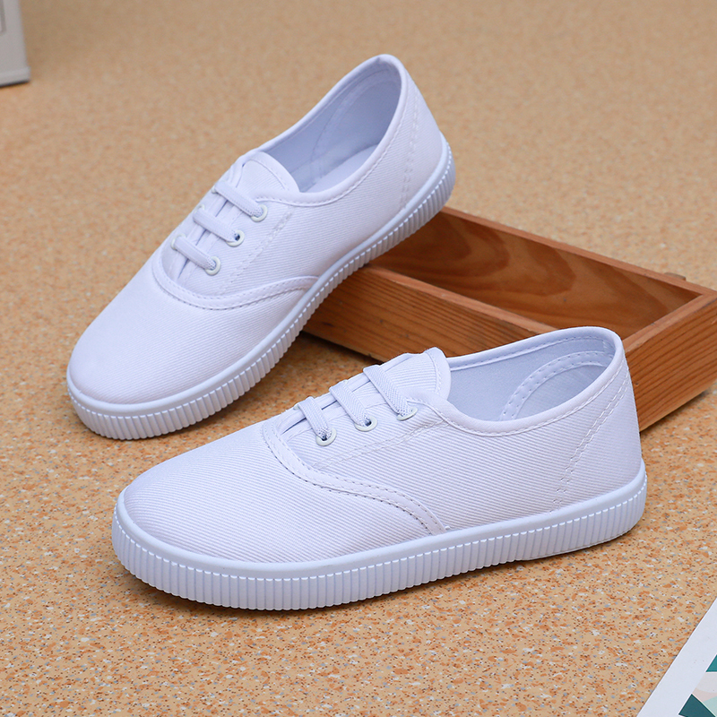 Children's Canvas Shoes, Performance Shoes, Girls' White Shoes, Kindergarten Indoor Boys' Sneakers, Casual Shoes, White Sneakers Children's Canvas Shoes, Performance Shoes, Girls' White Shoes, Kindergarten Indoor Boys' Sneakers, Casual Shoes, White Sneakers