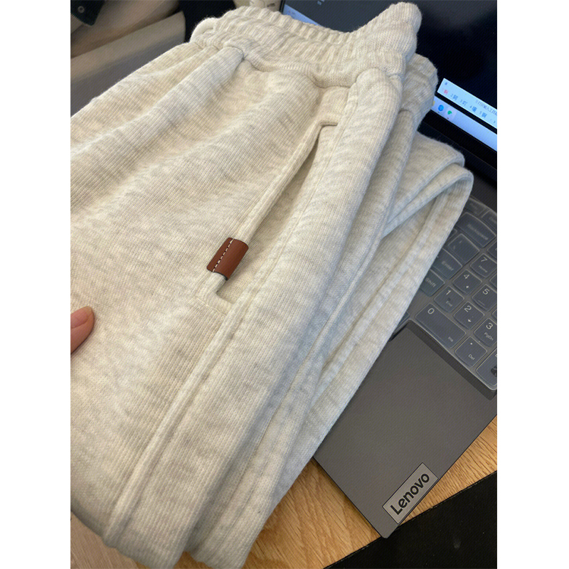 Big Brand Store Export Surplus Clearance~ Spring and Autumn High-Waisted Slimming Casual Sports Pants Unisex Pure Cotton Long Pants