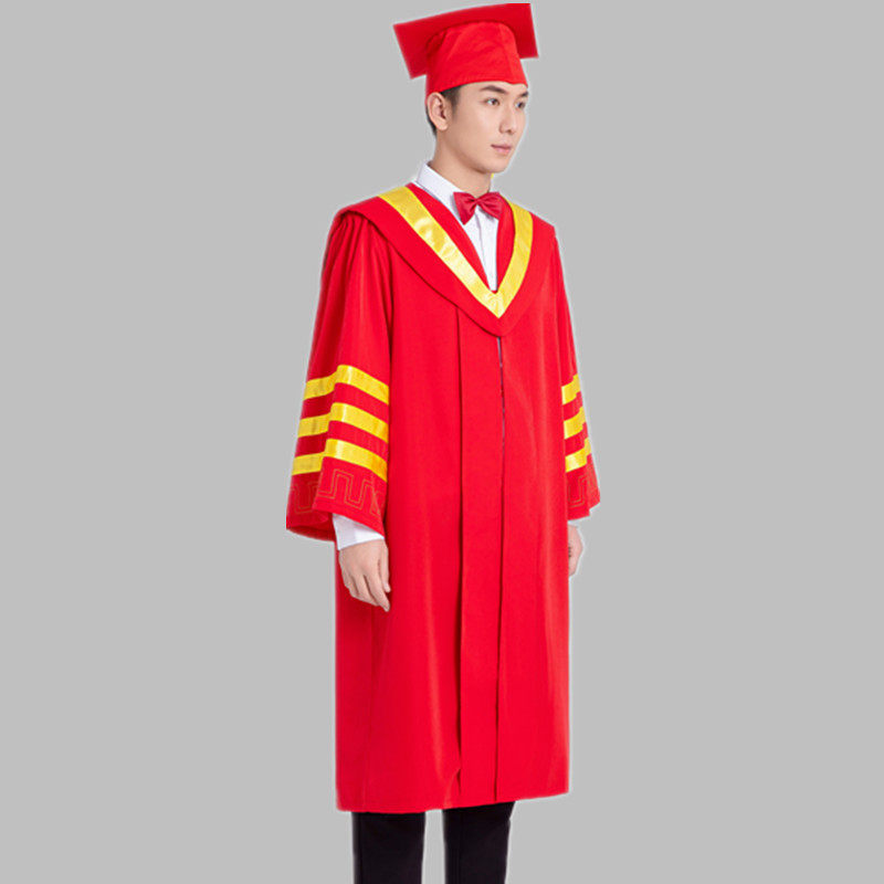 院士导师服教授博导服高校国标学位服留念精品校长服大学毕业礼服：学术殿堂的荣耀象征-学生校服-淘宝百科网