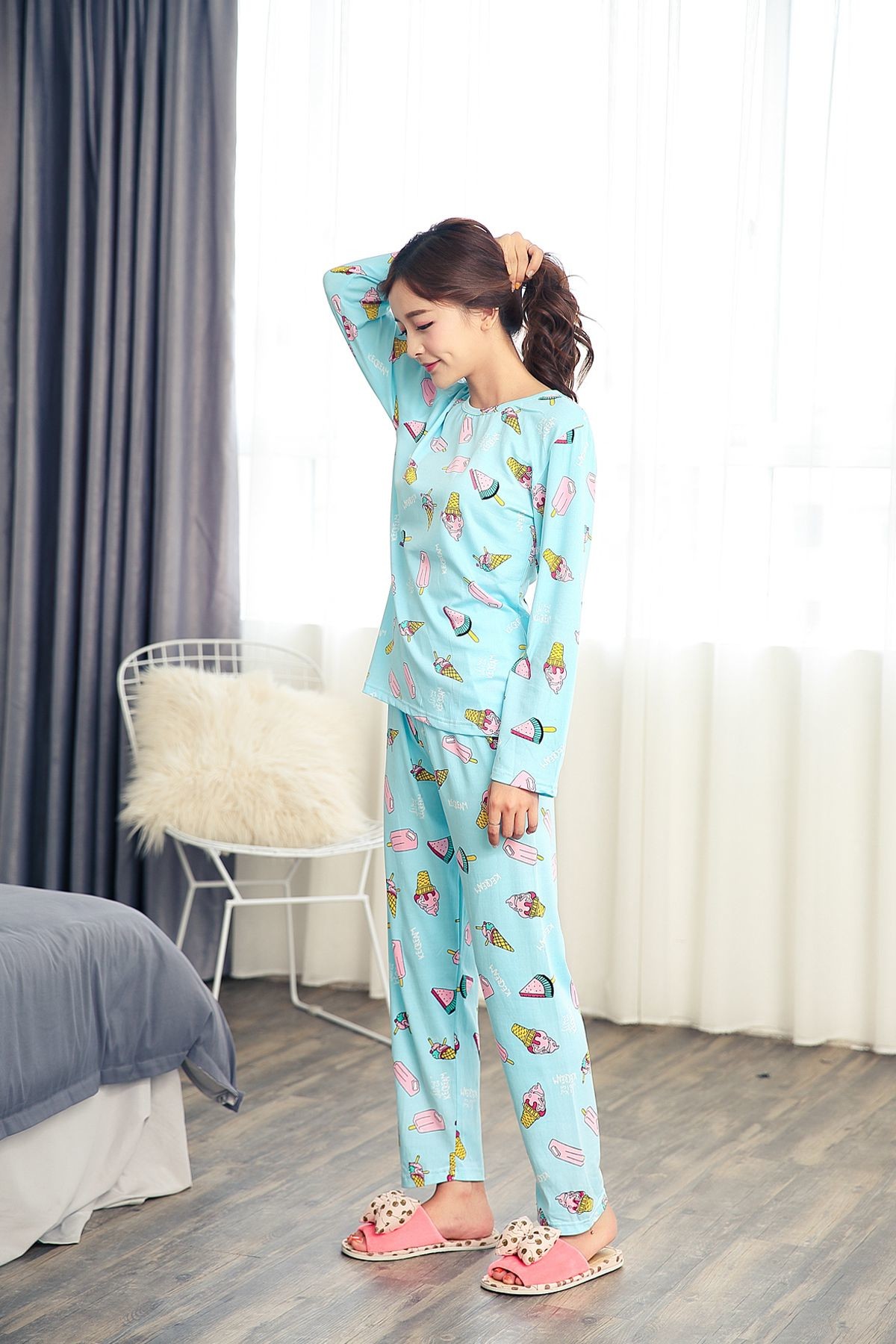 Pyjama pour femme OTHER   à manches longues - Ref 2996944 Image 80