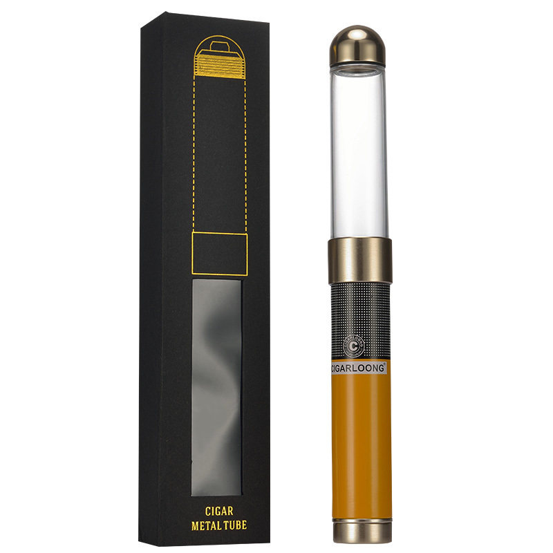 CIGARLOONG GARLOONG Cigar Pipe and Cigar Moisturizing Pipe can be scaled without shaking for full size