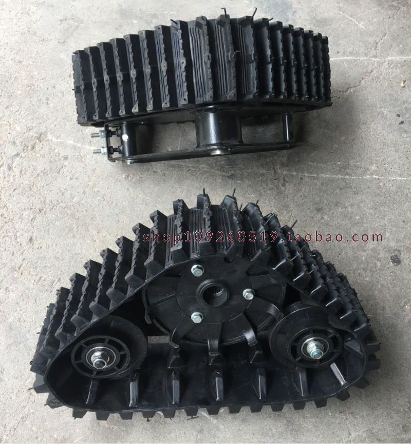Phụ kiện xe mô tô địa hình bốn bánh Go kart ATV sửa đổi xe trượt tuyết xe trượt tuyết bánh sau bánh xe trượt tuyết - Phụ tùng xe máy