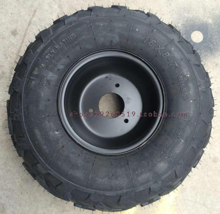 Homemade kart lốp chân không 16 * 8-7 inch Bốn bánh ATV lốp dày 16x8.00-7 inch - Vành xe máy niềng xe máy goshi