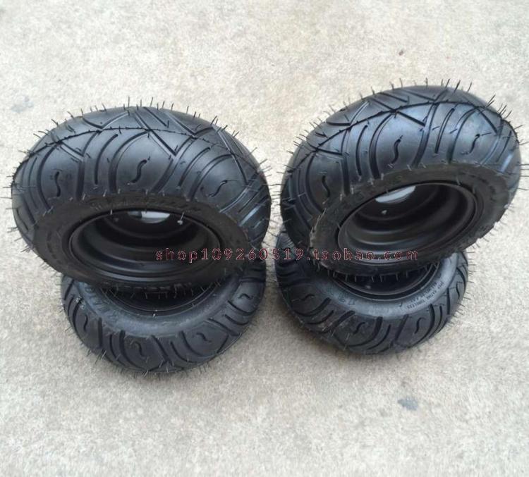 Xe bốn bánh tự chế ATV Karting lốp dày 6 inch 13x30.00-6 inch bánh xe chân không - Vành xe máy vành xe máy wave
