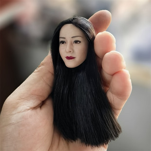 Сейчас в наличии  1/6 солдат азия красота Диалирба голова резьба высокое качество может быть оснащен полиэтиленовый пакет женщина феррит модель