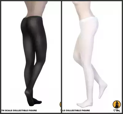 Tianyimei 1:6 soldiers with black white jumpsuit high socks pantyhose stock
