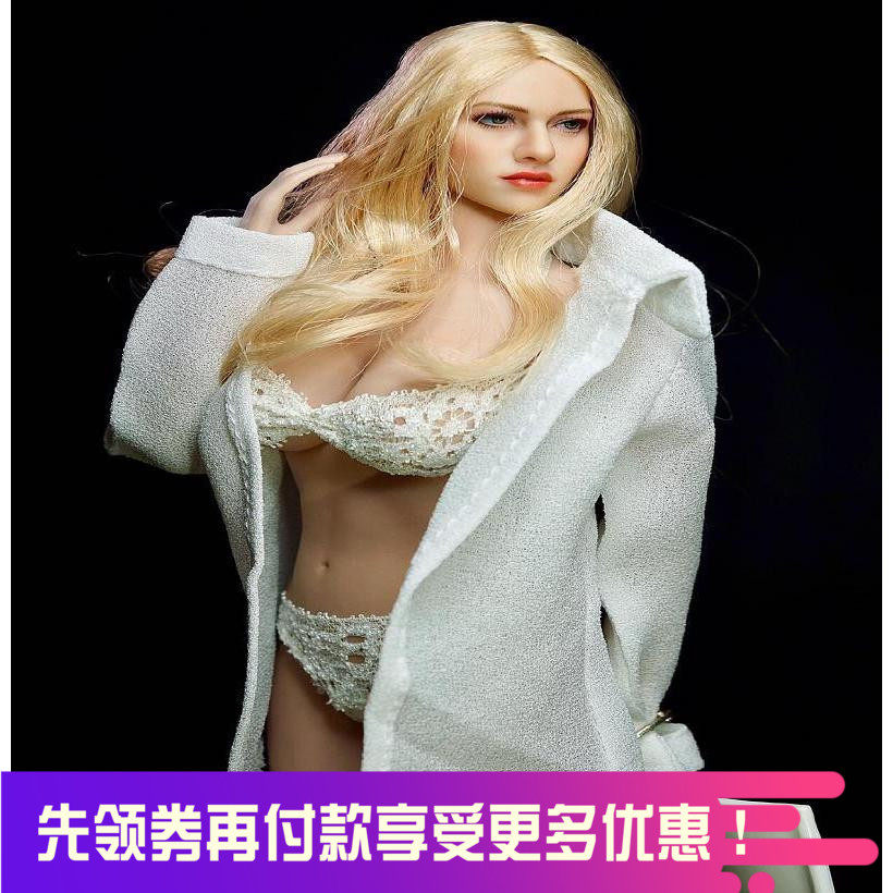 1 6 female soldier phicen UD LD OB hottoys humanoid white shirt boyfriend wind in stock