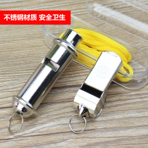 Referee Metal Whistle Sports Basketball Football Match Help Wei refuel stainless steel whistle coach
