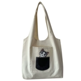 Японская школьная юбка для школьников, шоппер, сумка, вместительная и большая портативная барсетка, тканевый мешок