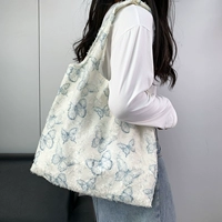 Синяя жилет текстуры бабочки