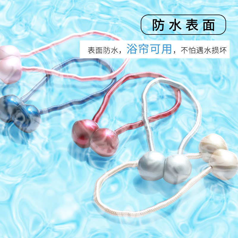 Curtain strap hook simple modern creative curtain rope strap cute punch-free magnet curtain clip Korean style