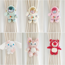 Creative curtain straps a pair of cartoon cute dolls curtain buckles childrens room straps decorative accessories trinkets