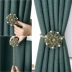 Dây đai buộc rèm màn khóa sáng tạo hiện đại phòng khách tối giản phong cách châu Âu nam châm dây đeo móc màn cắt đấm miễn phí - Phụ kiện rèm cửa Phụ kiện rèm cửa