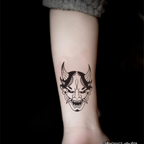 Tattoo stickers waterproof male Prajna tattoo decals arm calf tattoo stickers Realistic and long-lasting big picture half arm alternative