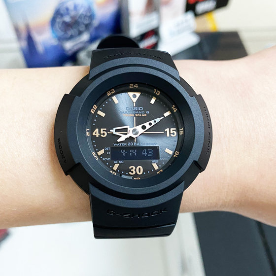 カシオ] 腕時計 ジーショック 電波ソーラー AWG-M520BB-1AJF
