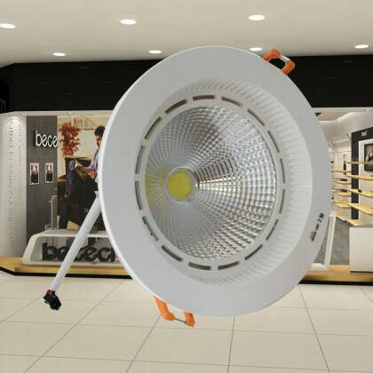 Collar Anti-glare COb Ceiling Light D125-5W Phi 60 White Warm Light A range of Sizes