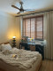 Nordic Fan Lamp with Strong Wind Power, Vintage Electric Fan Lamp for Home Use in Living Room and Dining Room, Ceiling Lamp with Fan, Solid Wood Ceiling Fan Lamp