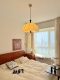 French Mid-Century Style Nanyang Chandelier, Spring Dawn Bedroom Lamp, American Retro Study Room Living Room Creative Fabric Flower Lamp