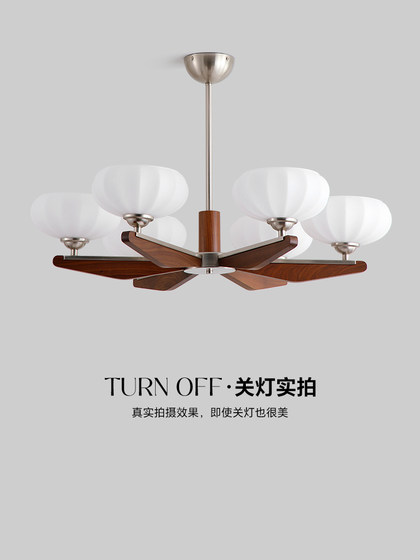 French-Style Vintage Living Room Chandelier, American Retro Solid Wood Designer Model, Modern High-End Hall and Dining Room Lighting