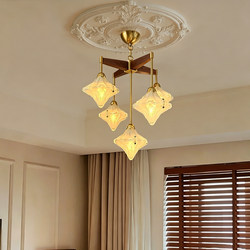 French-Style Vintage Star Chandelier, Dining Room Lamp, Bedroom Main Light, Villa Staircase, Duplex Study, High-End Living Room, Dining Room Lamp