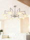Bauhaus Modern Minimalist Living Room Star Crystal Chandelier High-End Luxury Bedroom Lamp Vintage Style Study Main Light