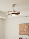 Medieval Style Bedroom Fan Lamp, French Restaurant Fan Lamp, American Retro Master Bedroom Lamp, Industrial Style Study Ceiling Lamp