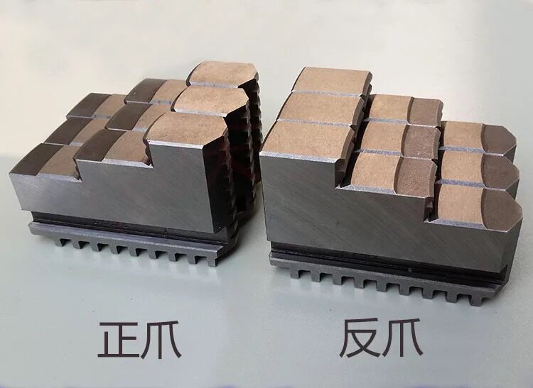 Three-claw chuck self-centering three-claw card foot globe 80 100 125 125 200 250 positive claw anti-claw