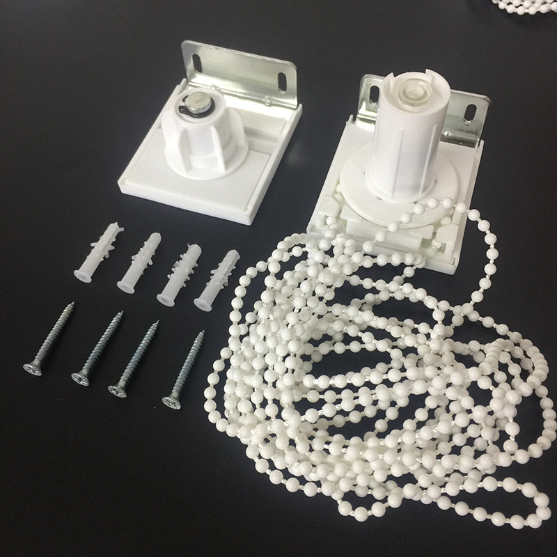 Roller Curtain Accessories Rams Zipper Up and Down Curtain Pull Rope Pull Bead Manual Controller Bracket Base