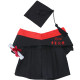 Doll Graduation Robe Doll Doll ເຄື່ອງແບບປະລິນຍາປະລິນຍາເອກ ເຄື່ອງແບບປະລິນຍາເອກ ເຄື່ອງແບບຫມີຮຽນຈົບ Bear ເຄື່ອງນຸ່ງເດັກນ້ອຍມະຫາວິທະຍາໄລໂຮງຮຽນອະນຸບານຮົງກົງ