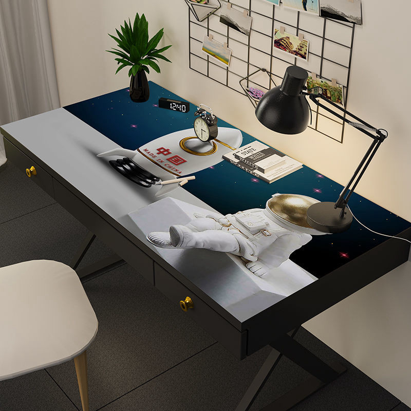 Desk mat writing desk pad cloth can be cut cartoon children students tasteless tablecloth waterproof and oil-proof dormitory homework