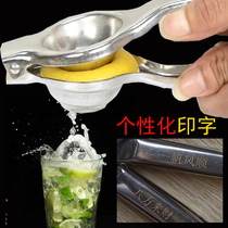 Stainless steel Manual Juicer juice squeezer juicer squeezer household Orange Lemon clip lemon juice squeezer