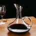 Decanter với xử lý rượu vang rượu vang decanter rượu chì tinh thể thủy tinh miễn phí 1800 ML lớn