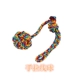 [Pet toy ba mảnh] Pet toy mèo và dog toy set la hét gà cắn bóng bóng nhiều màu đồ dùng cho mèo